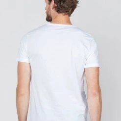 Erlich Textil Hugo T-Shirt Mit V-Neck, 2er-Pack -T-Shirt-Shop Erlich Textil Hugo T Shirt mit V Neck 2er Pack weiss 1000000001 DUO WEI 2