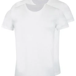 Erlich Textil Paul Shirt Mit Rundhalsausschnitt, 2er-Pack