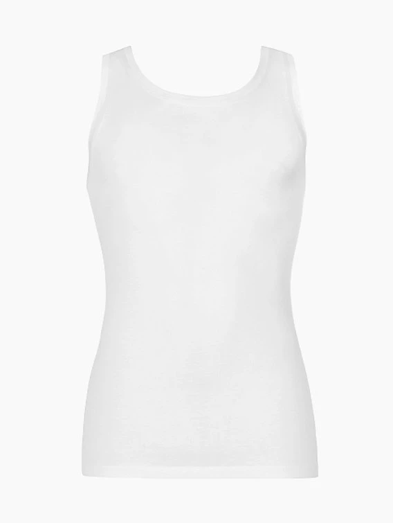 HANRO Cotton Sporty Tank Top 3 HANRO Cotton Sporty Tank Top - Image 3
