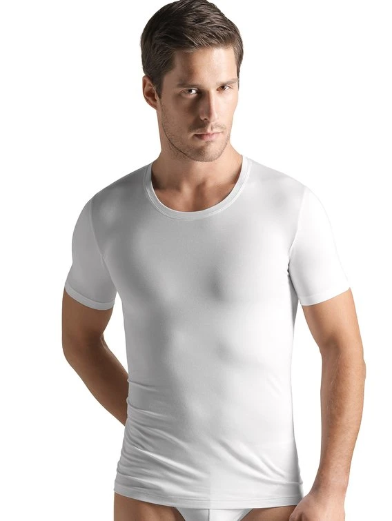 HANRO Cotton Superior Shirt, Rundhals 1 HANRO Cotton Superior Shirt, Rundhals