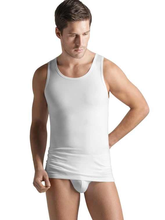 HANRO Cotton Superior Tank Top 2 HANRO Cotton Superior Tank Top - Image 2