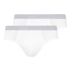 HANRO Cotton Essentials Slip Mit Logobund
