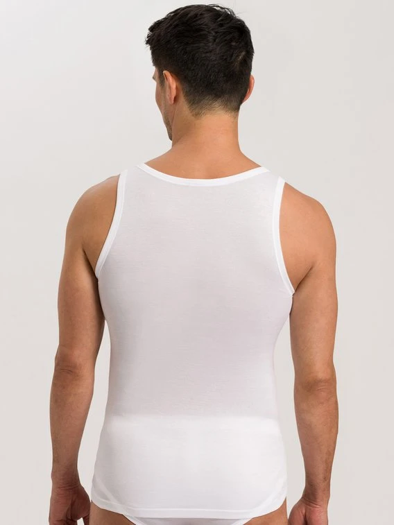 HANRO Cotton Pure Achselshirt 2 HANRO Cotton Pure Achselshirt - Image 2