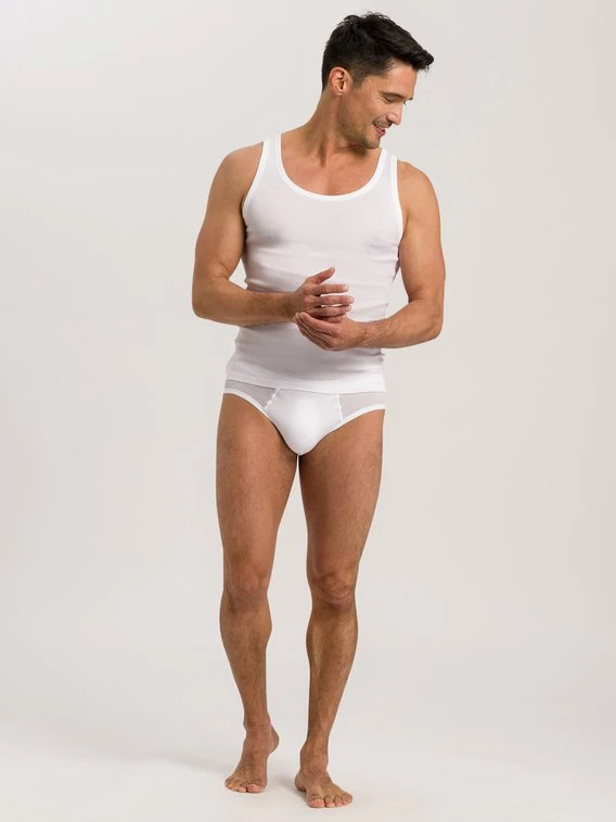 HANRO Cotton Pure Achselshirt 3 HANRO Cotton Pure Achselshirt - Image 3