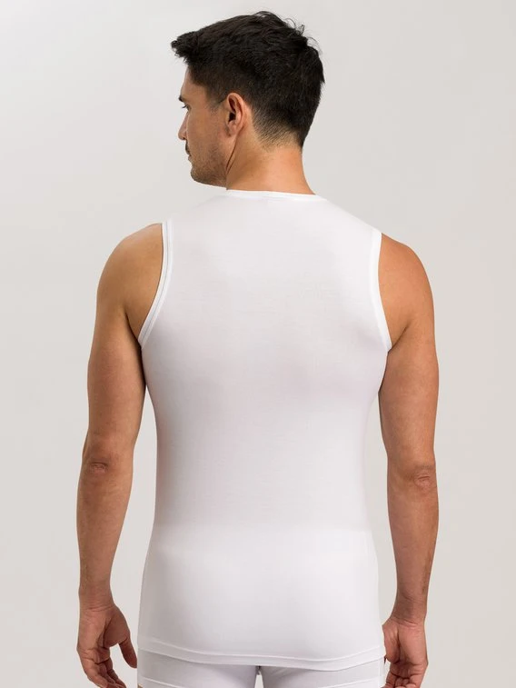 HANRO Cotton Superior Achselshirt 2 HANRO Cotton Superior Achselshirt - Image 2
