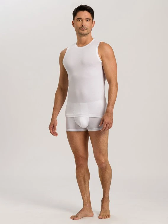 HANRO Cotton Superior Achselshirt 3 HANRO Cotton Superior Achselshirt - Image 3