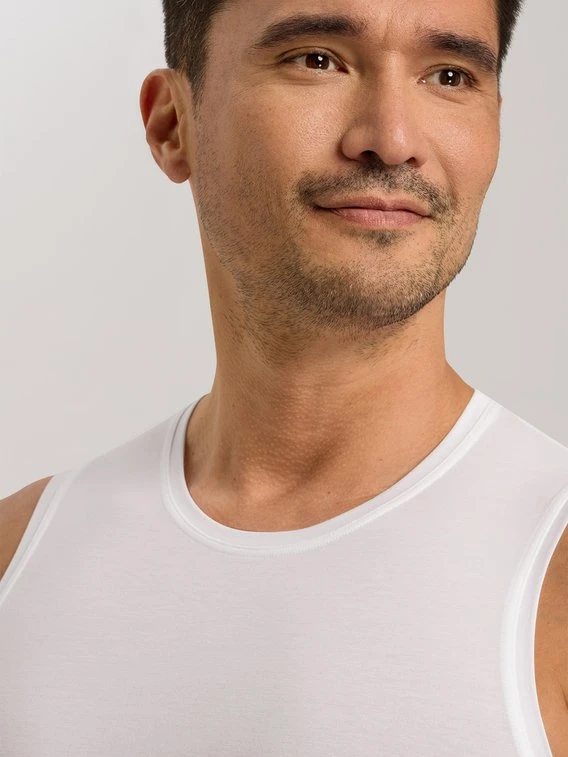 HANRO Cotton Superior Achselshirt 4 HANRO Cotton Superior Achselshirt - Image 4