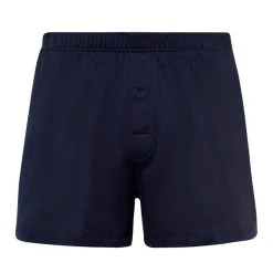 HANRO Cotton Sporty Jersey-Boxershorts -T-Shirt-Shop Hanro Cotton Sporty Jersey Boxershorts blau 073505 0593 4