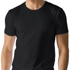 MEY Dry Cotton Kurzarm-Shirt, Rundhals