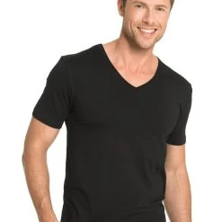 MEY Dry Cotton T-Shirt Mit V-Neck