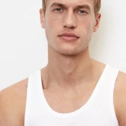 Marc O'Polo Iconic Rib Tank-Top, 2er-Pack -T-Shirt-Shop Marc OPolo Iconic Rib Tank Top 2er Pack weiss 23Q1M00125 E100 4