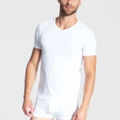 Marc O'Polo Multipack T-Shirt Im Doppelpack 9 Marc O'Polo Multipack T-Shirt Im Doppelpack -T-Shirt-Shop Marc OPolo Multipack T Shirt im Doppelpack weiss 149804 001