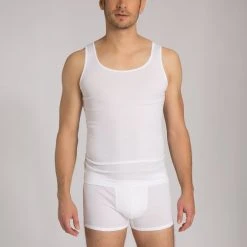 MEY Casual Cotton Achsel-Shirt -T-Shirt-Shop Mey Casual Cotton Achsel Shirt weiss 49000 101 2