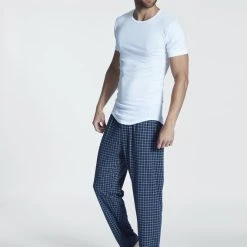 Tom Tailor Pure Cotton V-Shirt, 2er Pack -T-Shirt-Shop Mey Casual Cotton Kurzarm Shirt weiss 49002 101 1