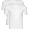 MEY Dry Cotton T-Shirt Mit V-Neck Im Doppelpack