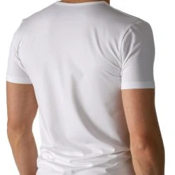 MEY Dry Cotton T-Shirt Mit V-Neck Im Doppelpack -T-Shirt-Shop Mey Dry Cotton T Shirt weiss 46007 Duo 101 neu 2