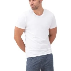 MEY Serie Nelson Boxershorts -T-Shirt-Shop Mey Herren Nelson Boxershorts blau 37110 668 1632382755