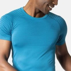 Odlo Performance X-Light Eco Performance X-Light Eco T-Shirt -T-Shirt-Shop Odlo Sport Performance X Light Eco Performance X Light Eco T Shirt blau 188492 21024 2