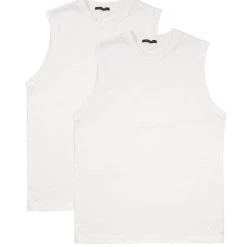 Schiesser American T-Shirts Achselshirt Im Doppelpack