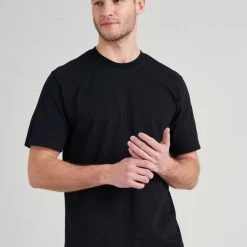 Schiesser American T-Shirts Rundhals-Shirt Im Doppelpack -T-Shirt-Shop SCI 208150 000 1626780425