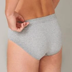 Schiesser 95/5 Essentials Organic Supermini Slip, 3er-Pack -T-Shirt-Shop Schiesser 95 5 Essentials Mini Slip 3er Pack grau 173987 901 2