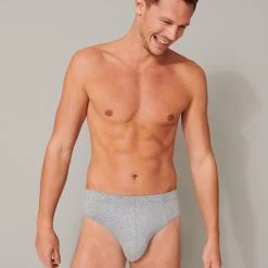 Schiesser 95/5 Essentials Organic Supermini Slip, 3er-Pack -T-Shirt-Shop Schiesser 95 5 Essentials Mini Slip 3er Pack grau 173987 901 3