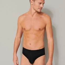 Schiesser 95/5 Essentials Organic Supermini Slip, 3er-Pack -T-Shirt-Shop Schiesser 95 5 Essentials Mini Slip 3er Pack schwarz 173987 000 3