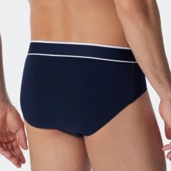 Schiesser 95/5 Rio-Slip, 3er-Pack -T-Shirt-Shop Schiesser 95 5 Rio Slip 3er Pack blau 179570 803 2
