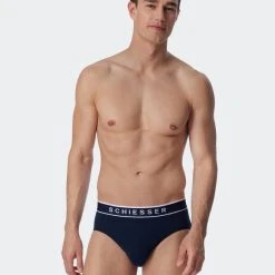 Schiesser 95/5 Rio-Slip, 3er-Pack -T-Shirt-Shop Schiesser 95 5 Rio Slip 3er Pack blau 179570 803 3