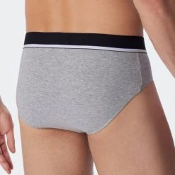 Schiesser 95/5 Herren-Slip, 3er-Pack -T-Shirt-Shop Schiesser 95 5 Rio Slip 3er Pack schwarz grau 179571 901 2