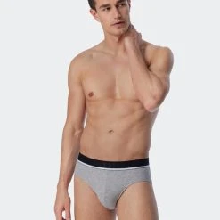 Schiesser 95/5 Herren-Slip, 3er-Pack -T-Shirt-Shop Schiesser 95 5 Rio Slip 3er Pack schwarz grau 179571 901 3