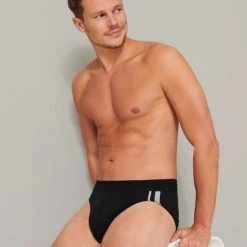 Schiesser 95/5 Stretch Organic Rio-Slip, 3er-Pack -T-Shirt-Shop Schiesser 95 5 Stretch Rio Slip 3er Pack schwarz 173815 000 3