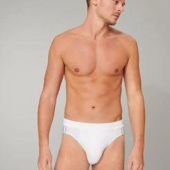 Schiesser 95/5 Stretch Organic Rio-Slip, 3er-Pack -T-Shirt-Shop Schiesser 95 5 Stretch Rio Slip 3er Pack weiss 173815 100 3