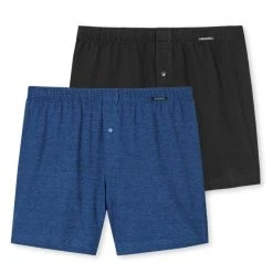 Schiesser Boxershorts Jersey-Boxershorts, Doppelpack