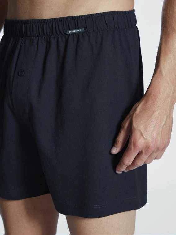 Schiesser Boxershorts Jersey-Boxershorts, Doppelpack 4 Schiesser Boxershorts Jersey-Boxershorts, Doppelpack - Image 4