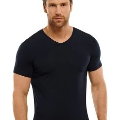 Schiesser Long Life Soft T-Shirt, V-Ausschnitt