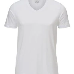 Schiesser Long Life Soft T-Shirt, V-Ausschnitt -T-Shirt-Shop Schiesser Long Life Soft T Shirt V Ausschnitt weiss 149043 100 3
