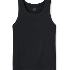 Schiesser Long Life Soft Tank Top -T-Shirt-Shop Schiesser Long Life Soft Tank Top schwarz 149042 001 2