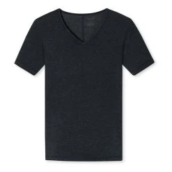 Schiesser Personal Fit Unterhemd Mit V-Ausschnitt -T-Shirt-Shop Schiesser Personal Fit Unterhemd mit V Ausschnitt blau 155347 804 3