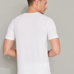 Schiesser 95/5 Organic T-Shirt, 2er-Pack -T-Shirt-Shop Schiesser Tagwaesche Standard T Shirt 2er Pack weiss 174997 100 1