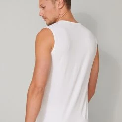 Schiesser 95/5 Organic Tank Top, 2er-Pack -T-Shirt-Shop Schiesser Tagwaesche Standard Tank Top 2er Pack weiss 173980 100 2