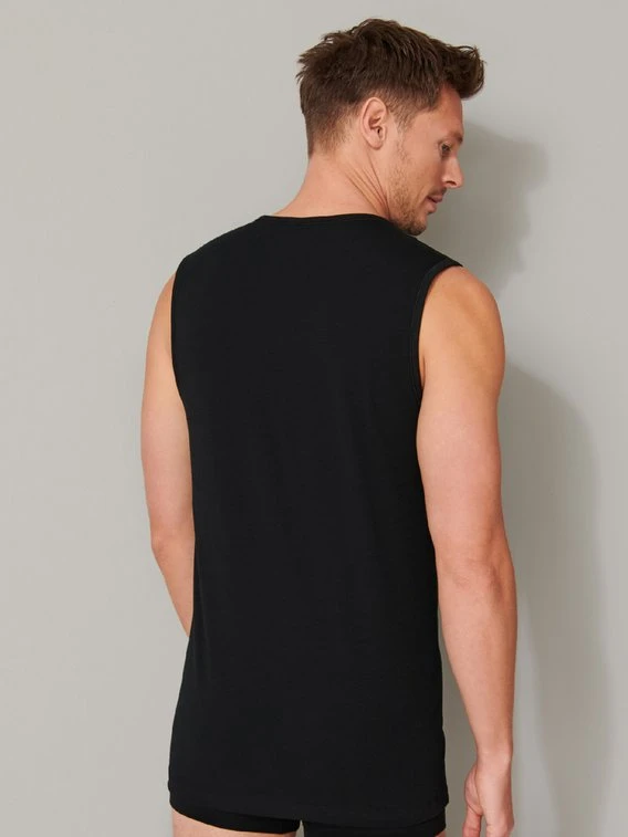 Schiesser 95/5 Organic Tank Top Mit V-Ausschnitt, 2er-Pack 3 Schiesser 95/5 Organic Tank Top Mit V-Ausschnitt, 2er-Pack – Bild 3