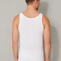 Schiesser 95/5 Organic Tank Top, 2er-Pack -T-Shirt-Shop Schiesser Tagwaesche Standard Unterhemd 2er Pack weiss 176038 100 2