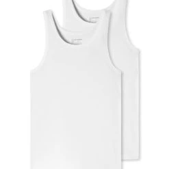 Schiesser 95/5 Organic Tank Top, 2er-Pack