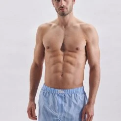 Seidensticker Retro Boxer Boxershorts, 2er-Pack -T-Shirt-Shop Seidensticker Retro Boxer Boxershorts 2er Pack blau 220060 14 3