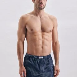 Seidensticker Retro Boxer Boxershorts, 2er-Pack -T-Shirt-Shop Seidensticker Retro Boxer Boxershorts 2er Pack blau 220060 18 4