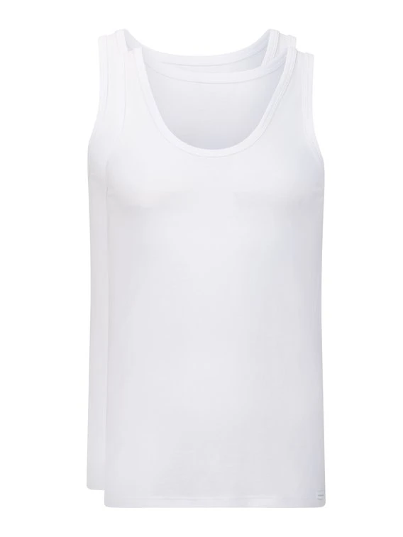 Seidensticker Comfort Cotton Achselshirt, 2er Pack 1 Seidensticker Comfort Cotton Achselshirt, 2er Pack