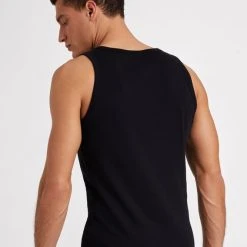 Seidensticker Modern Basic Achselshirt Im Doppelpack -T-Shirt-Shop Seidensticker F1 Modern Basic Achselshirt im Doppelpack schwarz 200008 39 2