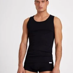 Seidensticker Modern Basic Achselshirt Im Doppelpack -T-Shirt-Shop Seidensticker F1 Modern Basic Achselshirt im Doppelpack schwarz 200008 39 3