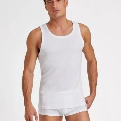 Seidensticker Premium Cotton Achselshirt -T-Shirt-Shop Seidensticker F1 Premium Cotton Achselshirt weiss 200004 01 2